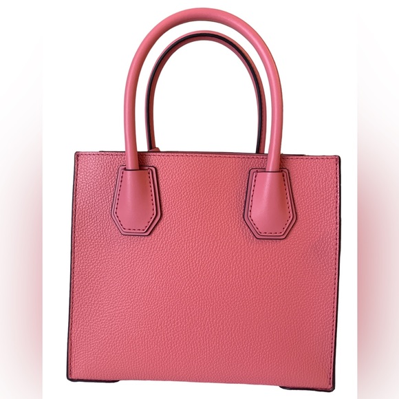 NWT Bundle of MICHAEL KORS Mercer Med Crossbody satchel Tea Rose with ID Wallet - Picture 3 of 13